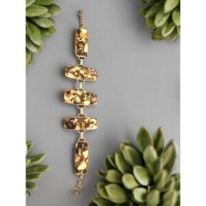 New Sterling Silver & White Buffalo Turquoise Bracelet